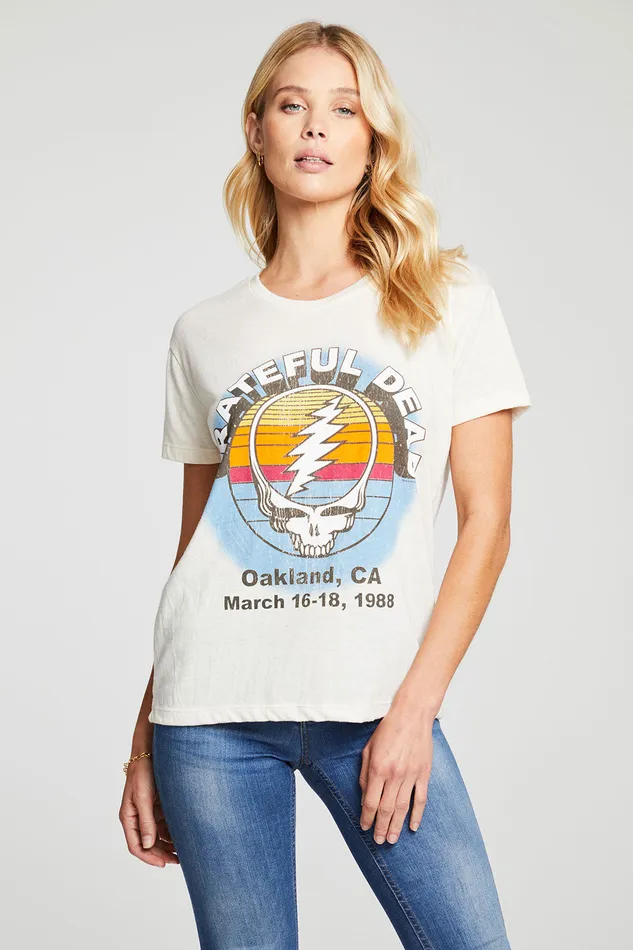 Grateful Dead Oakland Ca Womens Tops Chaser Brand