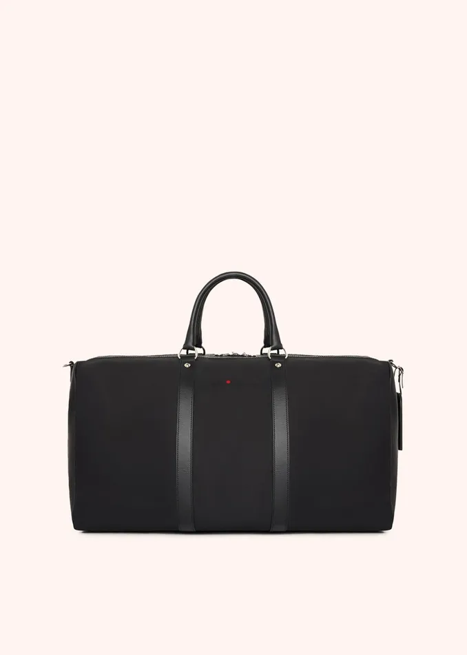 GYM BAG WITH LEATHER INSERTS Men Kiton Bags And Wallets
