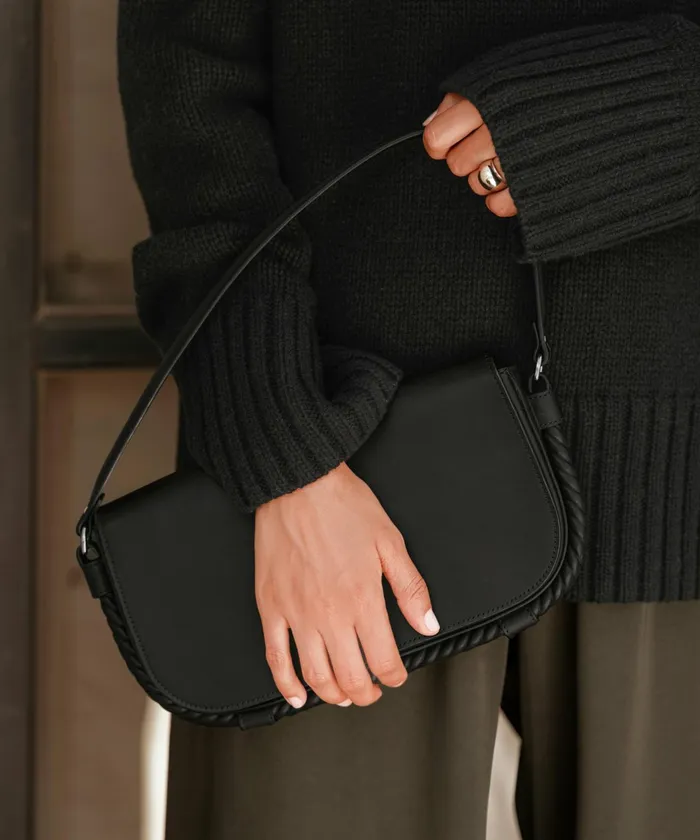 Handbags and Clutches Women Jenni Kayne Brooke Shoulder Bag Black