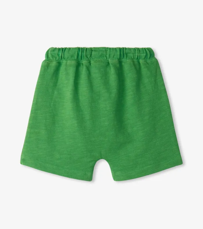 Hatley Baby and Toddler Boys Camp Green Kangaroo Shorts Baby and Toddler Bottoms