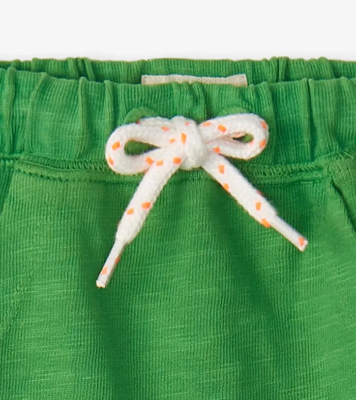 Hatley Baby and Toddler Boys Camp Green Kangaroo Shorts Baby and Toddler Bottoms