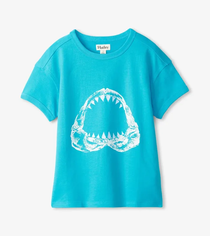 Hatley Boys Open Wide Graphic Tee Boys Tops