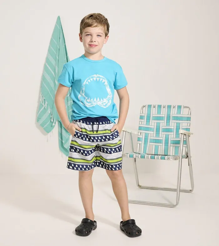 Hatley Boys Open Wide Graphic Tee Boys Tops