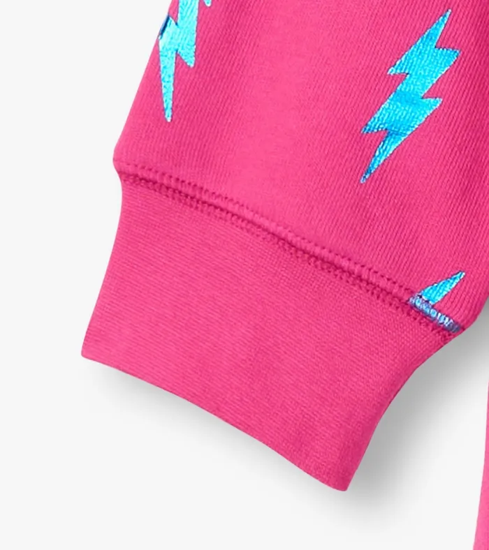 Hatley Girls Lightning Bolts Sweater Dress Girls Dresses