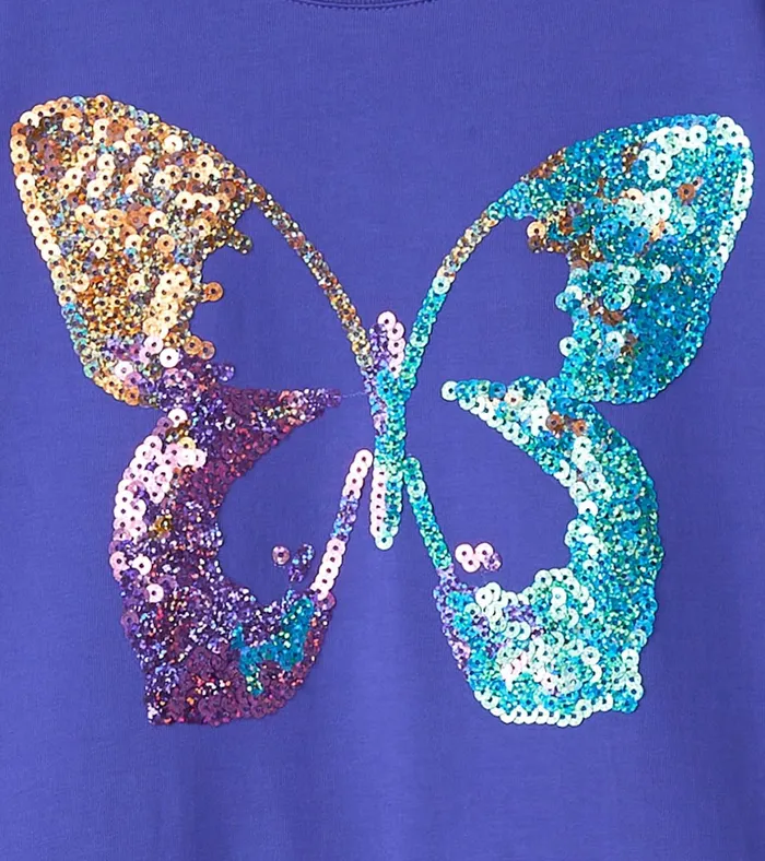 Hatley Girls Sequin Butterfly Skirt Dress Girls Dresses