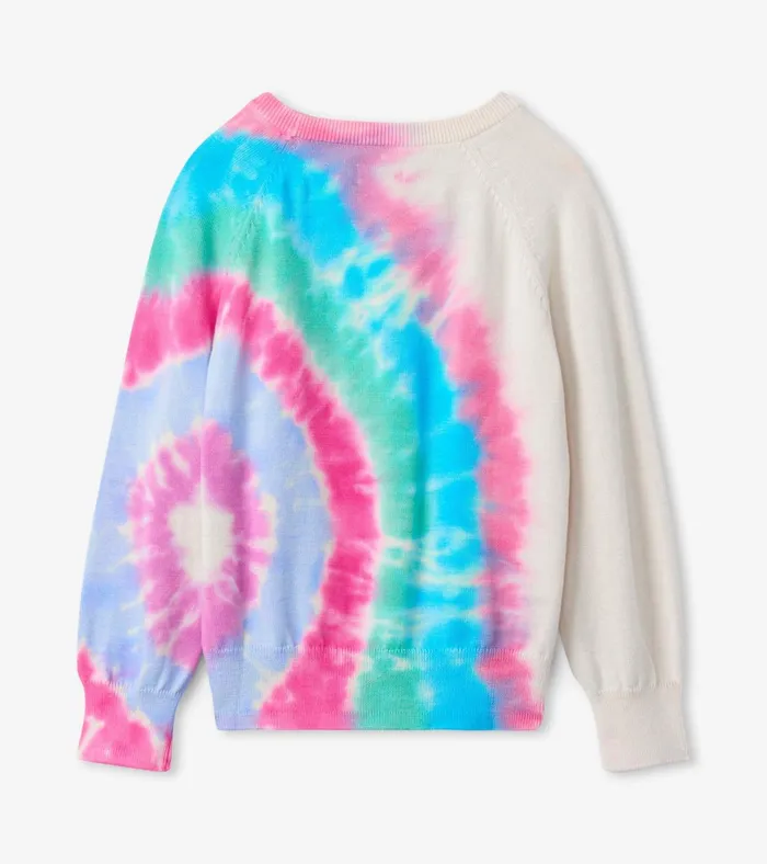 Hatley Tie Dye Burst Pullover Girls Tops