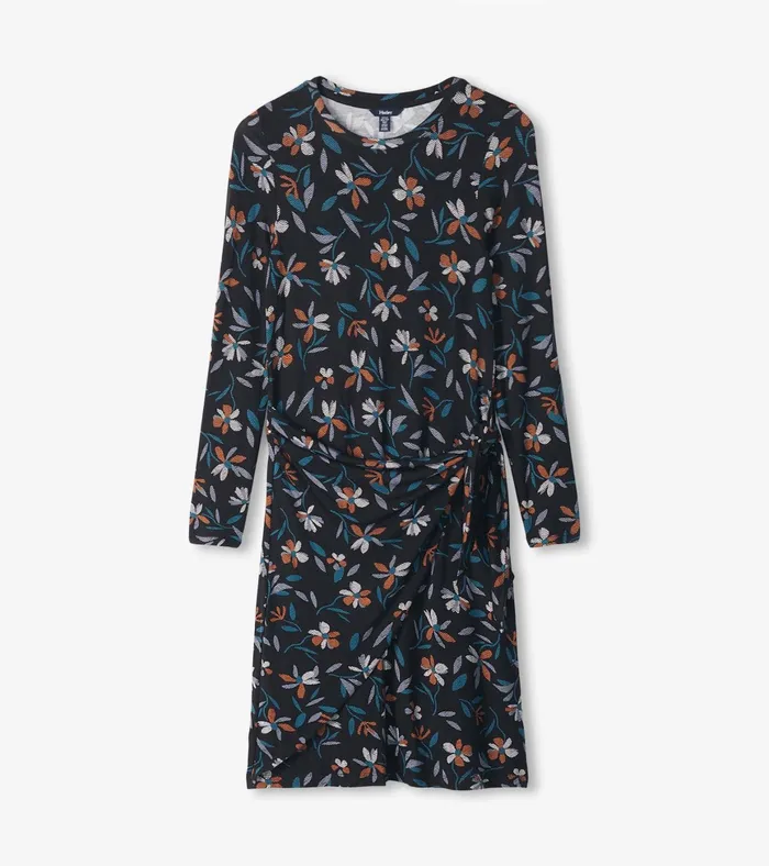 Hatley Wrap Dress 8211 Deconstructed Floral Women Dresses