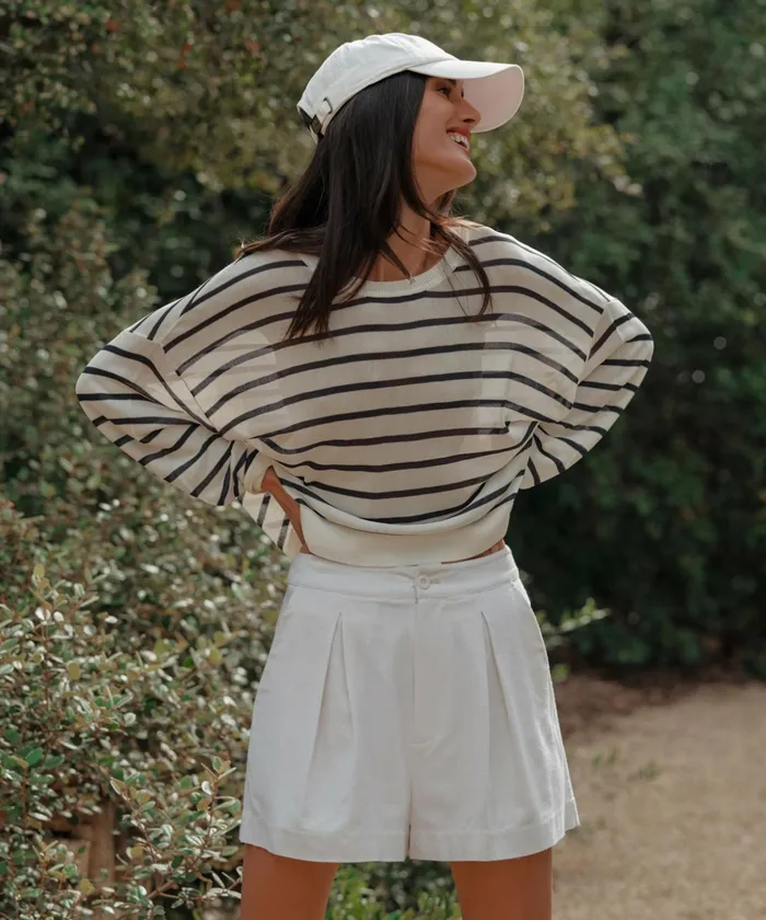 Hats and Beanies Women Jenni Kayne Baseball Hat Ivory