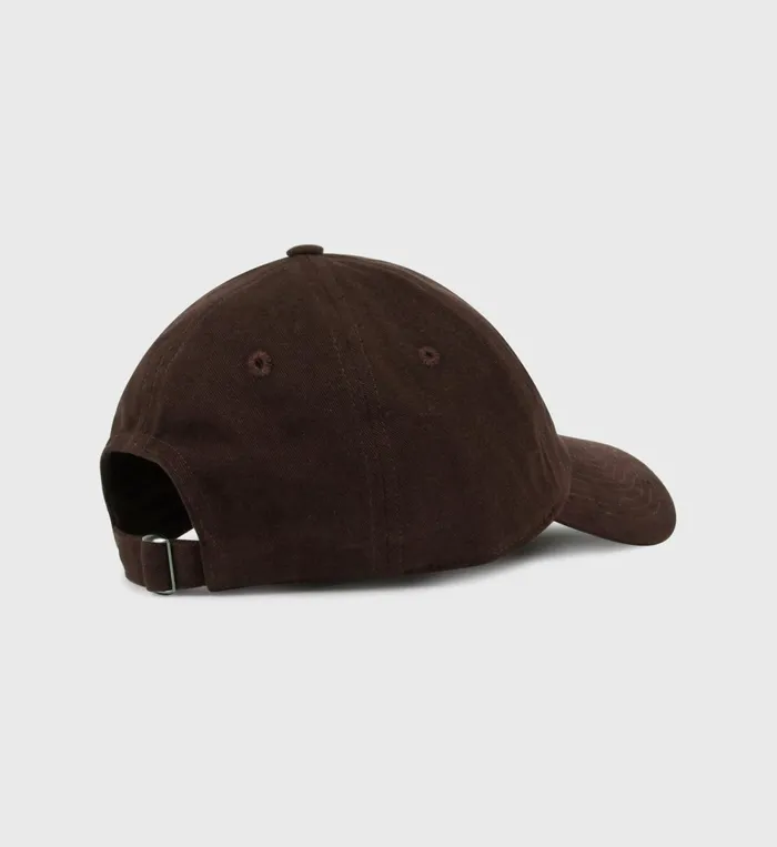 Hats Women Sporty and Rich Bristol Crest Hat 8211 ChocolateCream