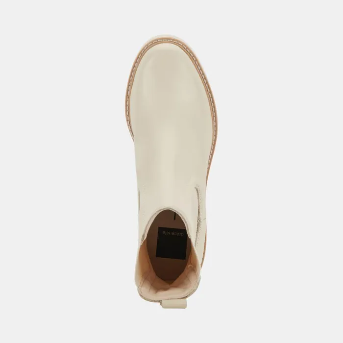 Hawk H20 Wide Booties Ivory Leather Ivory Leather H2o Women Dolce Vita Boots and Booties