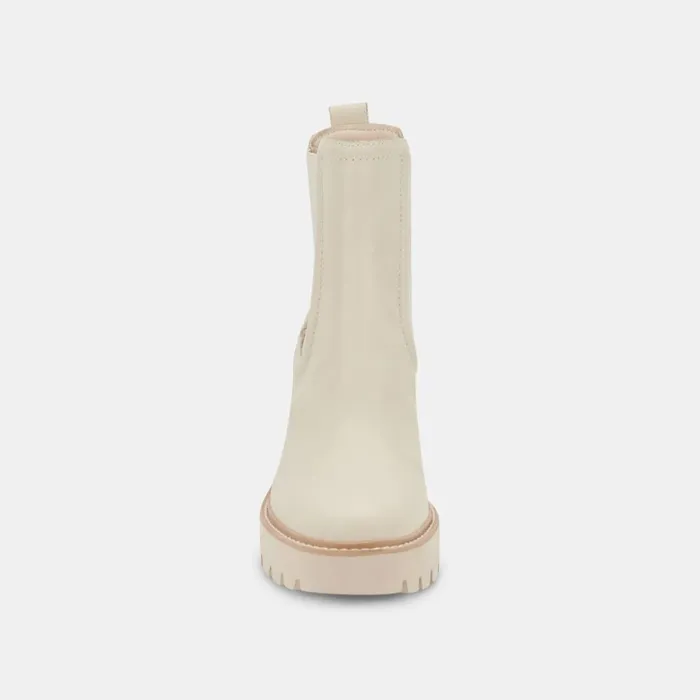 Hawk H20 Wide Booties Ivory Leather Ivory Leather H2o Women Dolce Vita Boots and Booties