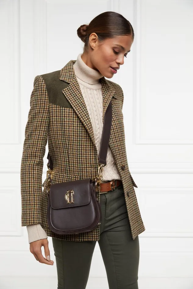 Holland Cooper Bags Women Chelsea Saddle Bag Chocolate Holland Cooper Bags Women Chelsea Saddle Bag Chocolate