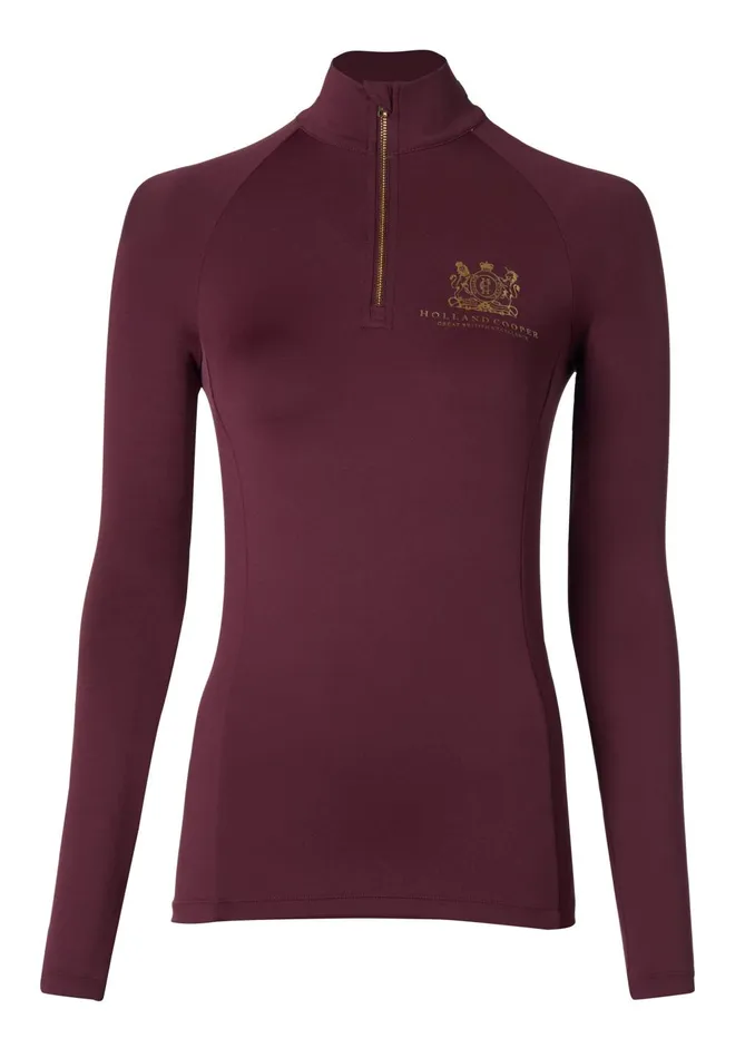 Holland Cooper Base Layers Women Base Layer Mulberry Holland Cooper Base Layers Women Base Layer Mulberry