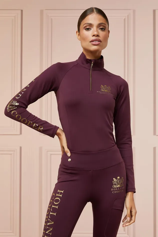 Holland Cooper Base Layers Women Base Layer Mulberry Holland Cooper Base Layers Women Base Layer Mulberry