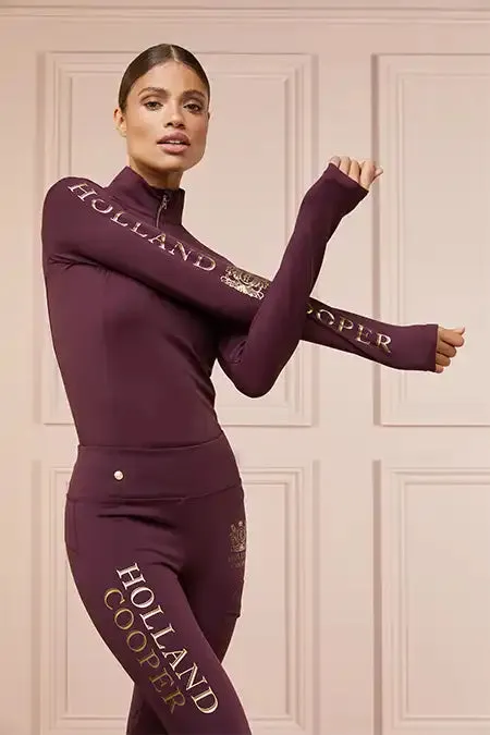 Holland Cooper Base Layers Women Base Layer Mulberry Holland Cooper Base Layers Women Base Layer Mulberry