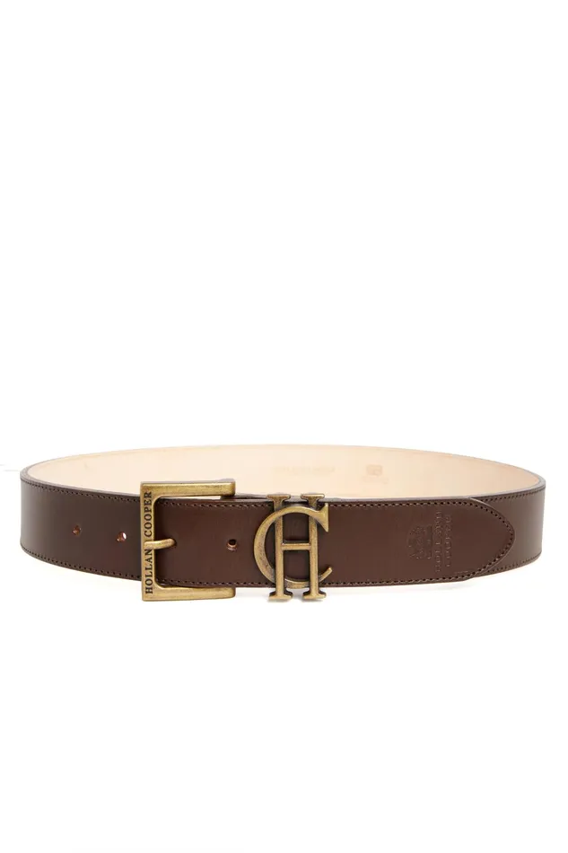 Holland Cooper Belts Men S Classic Belt Chocolate Holland Cooper Belts Men S Classic Belt Chocolate