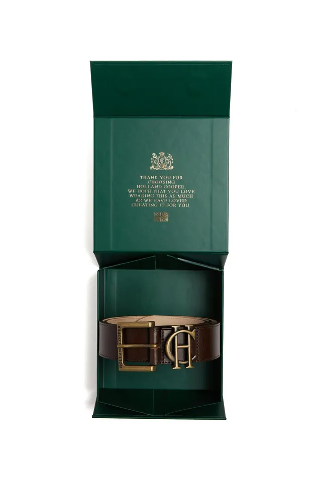 Holland Cooper Belts Men S Classic Belt Chocolate Holland Cooper Belts Men S Classic Belt Chocolate