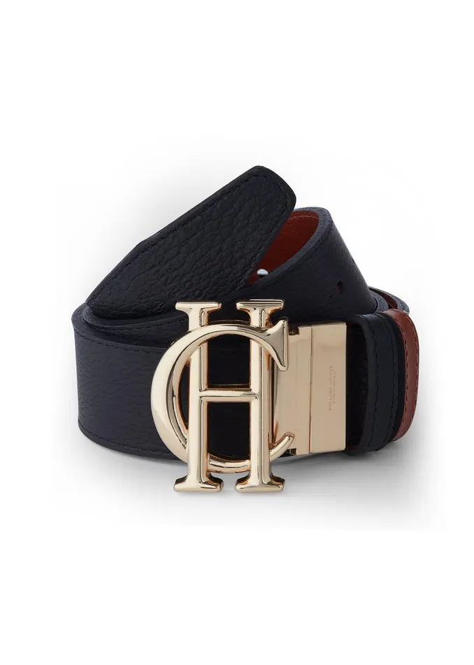 Holland Cooper Belts Women HC Classic Belt Reversible Black Tan Holland Cooper Belts Women HC Classic Belt Reversible Black Tan