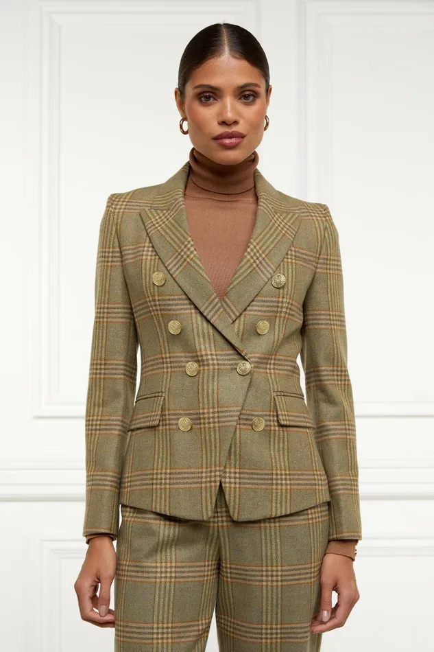 Holland Cooper Blazers Women Knightsbridge Blazer Leveret Holland Cooper Blazers Women Knightsbridge Blazer Leveret