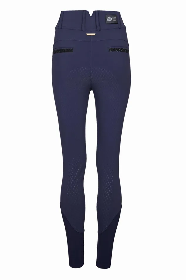 Holland Cooper Breeches Women Premium High Rise Breeches Yale Blue Holland Cooper Breeches Women Premium High Rise Breeches Yale Blue