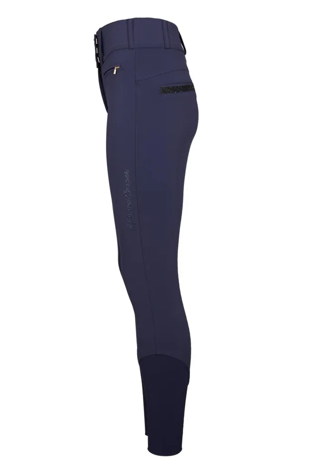 Holland Cooper Breeches Women Premium High Rise Breeches Yale Blue Holland Cooper Breeches Women Premium High Rise Breeches Yale Blue