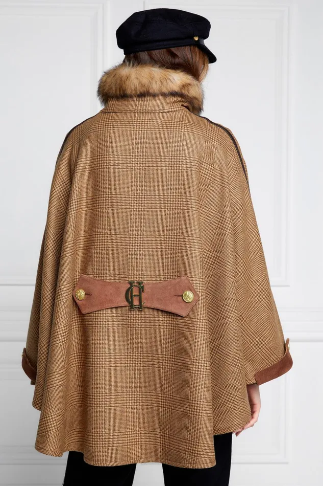Holland Cooper Capes Women Chiltern Cape Tawny