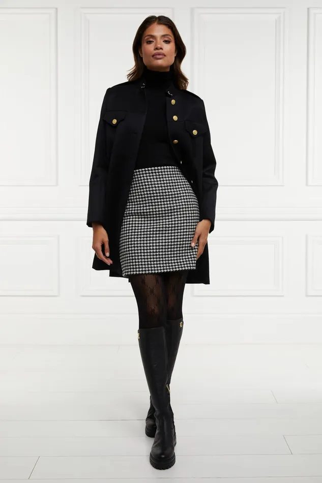 Holland Cooper Capes Women Highbury Cape Coat Black Twill Holland Cooper Capes Women Highbury Cape Coat Black Twill