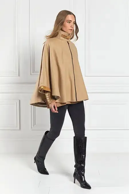 Holland Cooper Capes Women The Classic Cape Camel