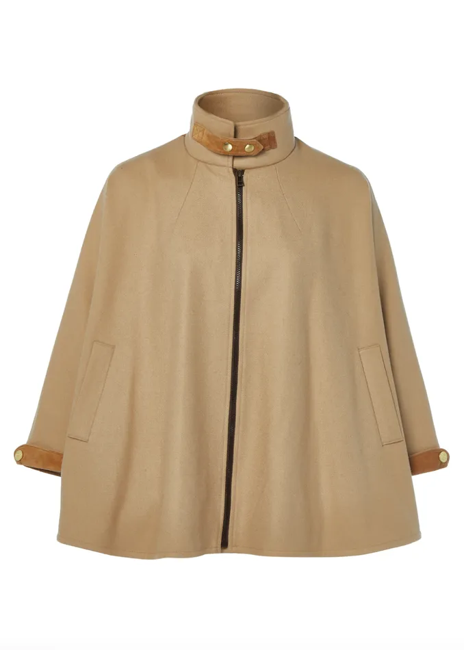 Holland Cooper Capes Women The Classic Cape Camel