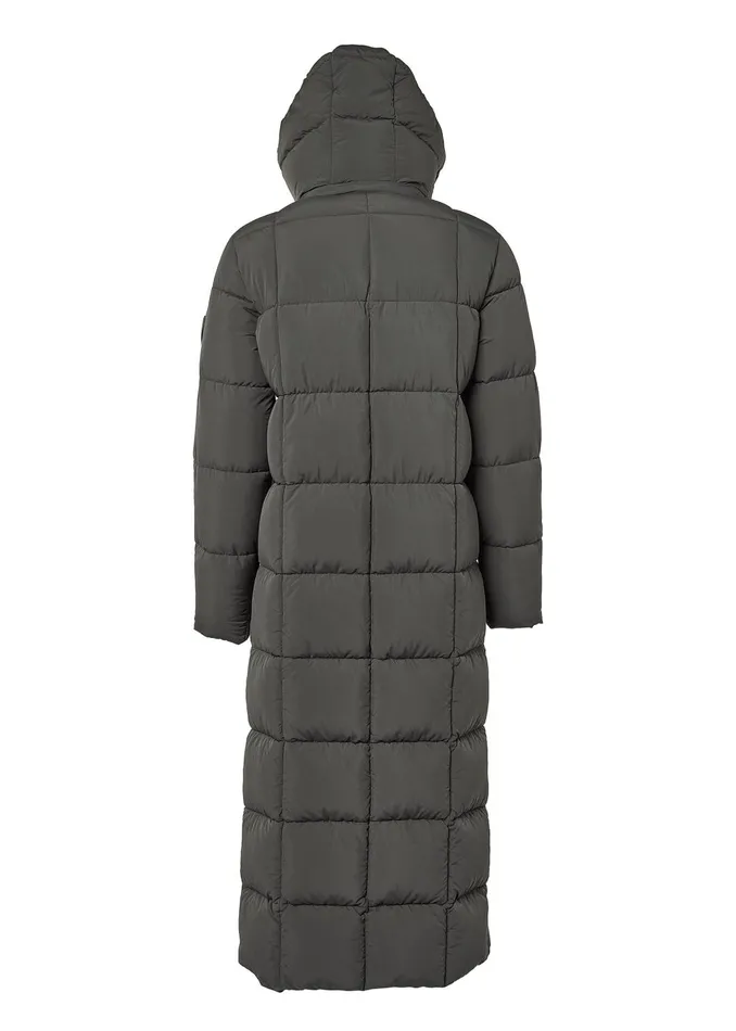 Holland Cooper Coats Women Carrington Longline Coat Dark Olive Holland Cooper Coats Women Carrington Longline Coat Dark Olive
