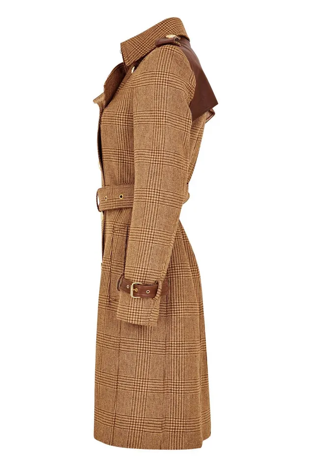 Holland Cooper Coats Women Marlborough Trench Coat Tawny
