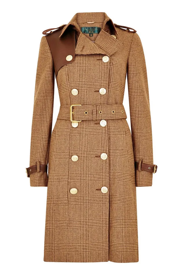 Holland Cooper Coats Women Marlborough Trench Coat Tawny