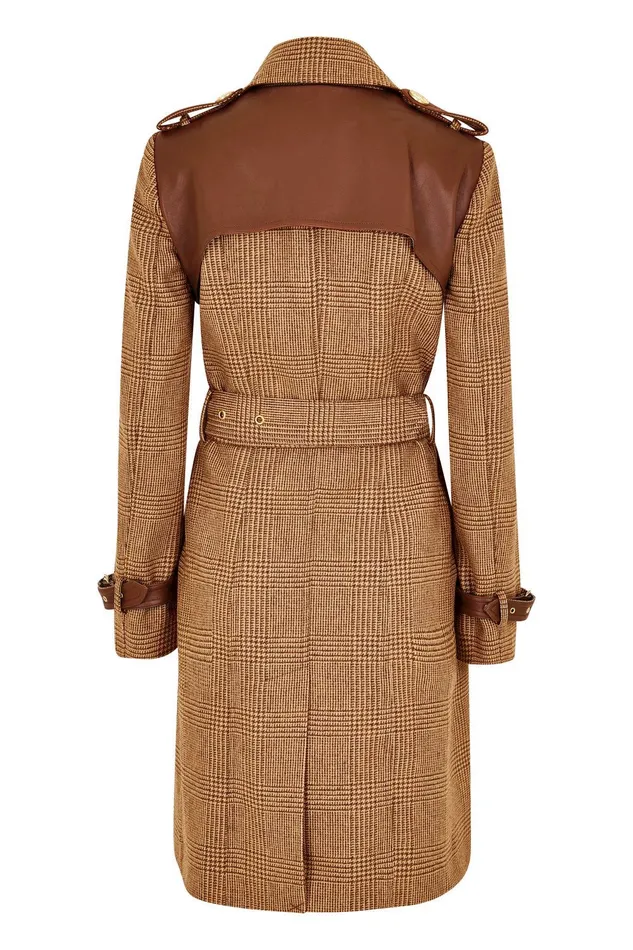 Holland Cooper Coats Women Marlborough Trench Coat Tawny