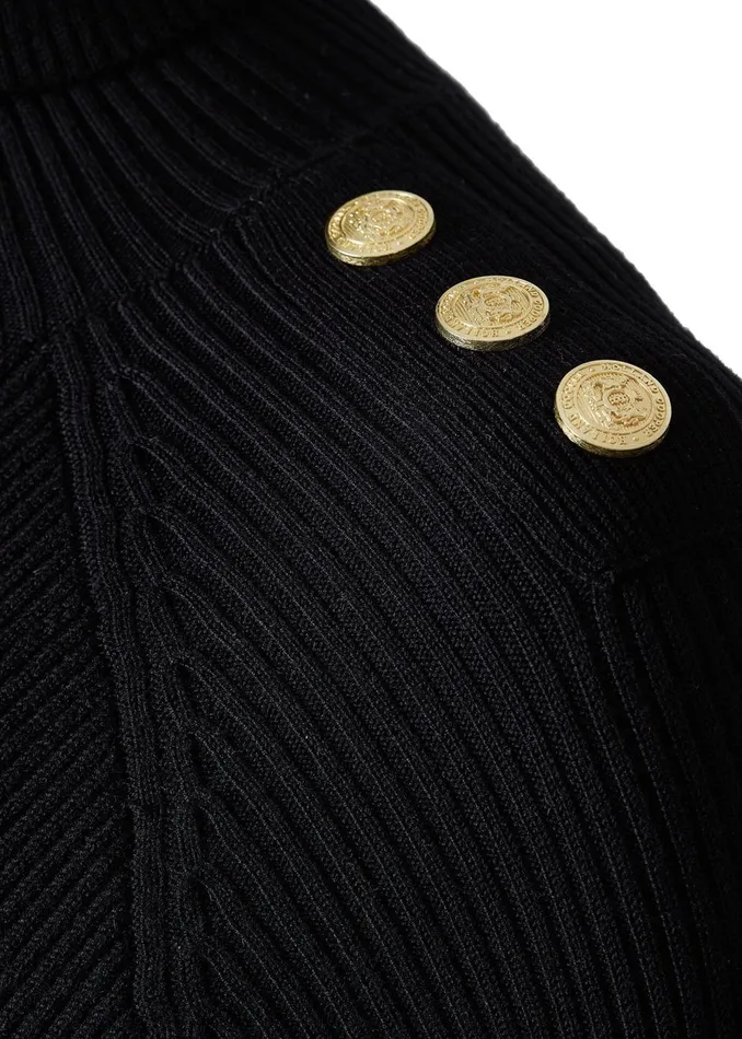 Holland Cooper Dresses Women Kensington Midi Jumper Dress Black Holland Cooper Dresses Women Kensington Midi Jumper Dress Black