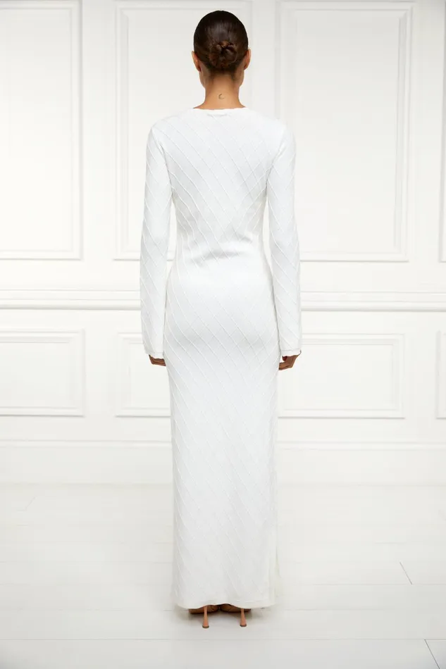 Holland Cooper Dresses Women Olive Maxi Dress White