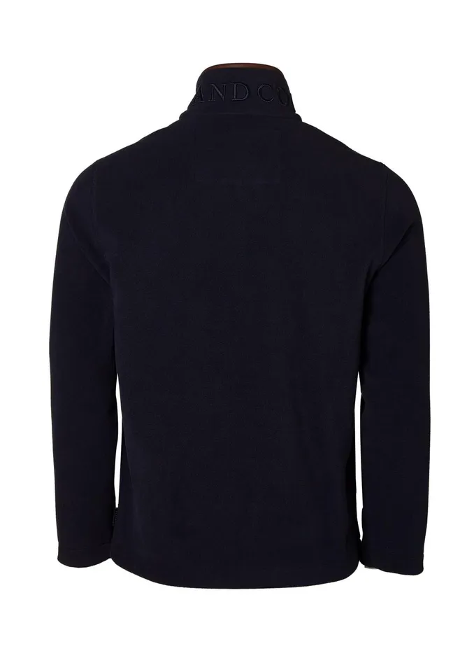 Holland Cooper Fleeces Men Country Fleece Jacket Ink Navy