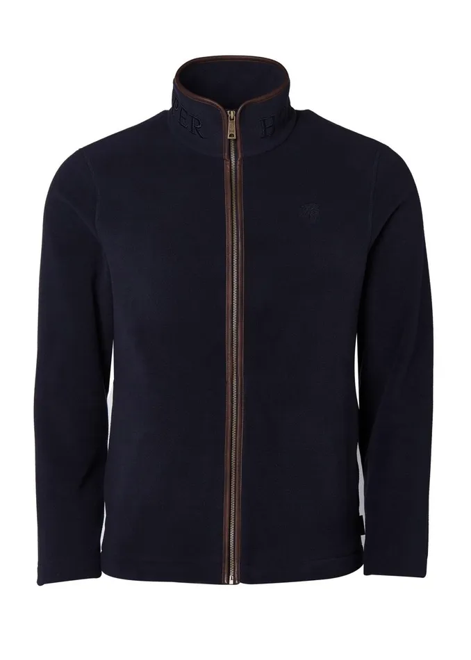 Holland Cooper Fleeces Men Country Fleece Jacket Ink Navy