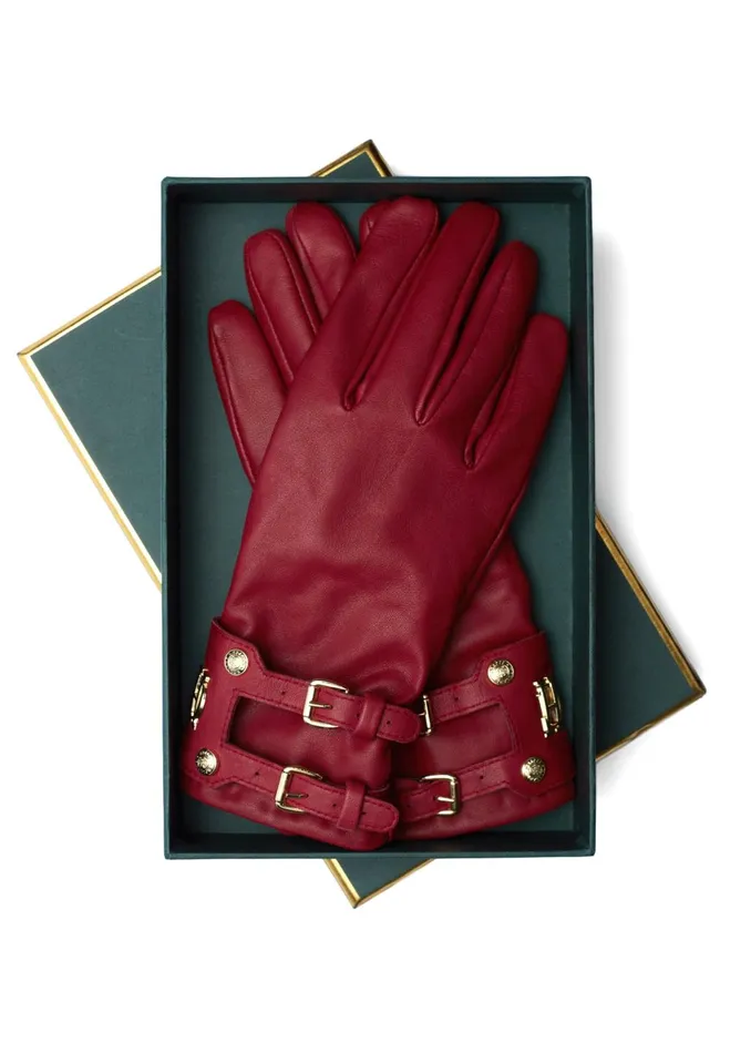 Holland Cooper Gloves Women Monogram Leather Gloves Mulberry Holland Cooper Gloves Women Monogram Leather Gloves Mulberry