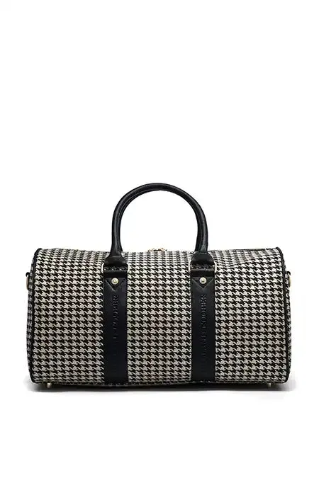 Holland Cooper Holdalls and Suitcases Women Regency Holdall Ecru Houndstooth
