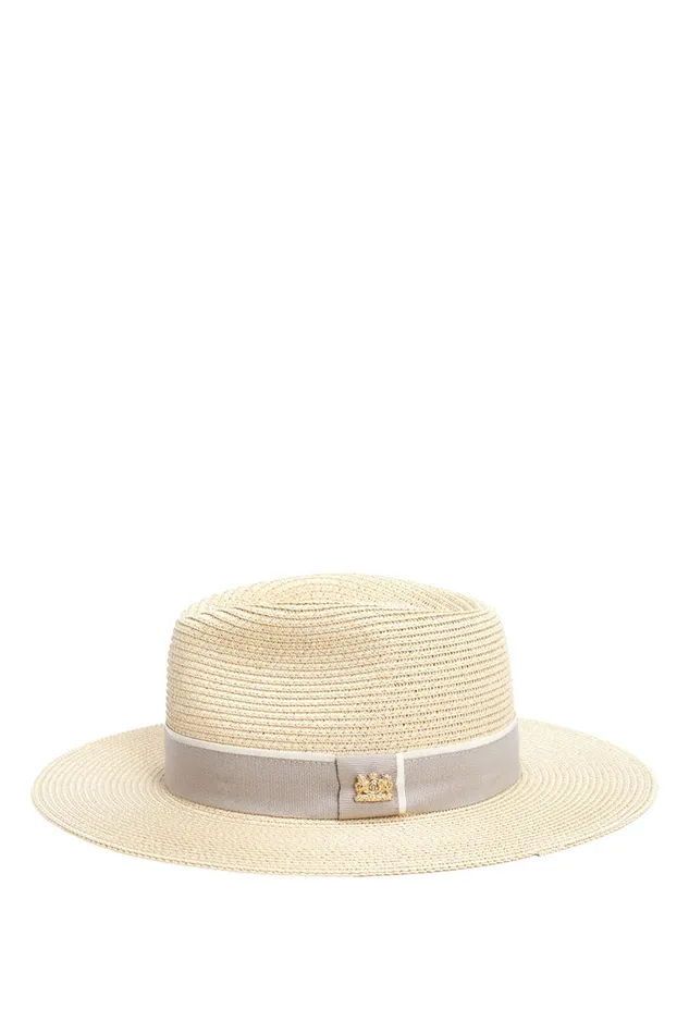 Holland Cooper Keyrings Women Francesca Hat Natural Taupe