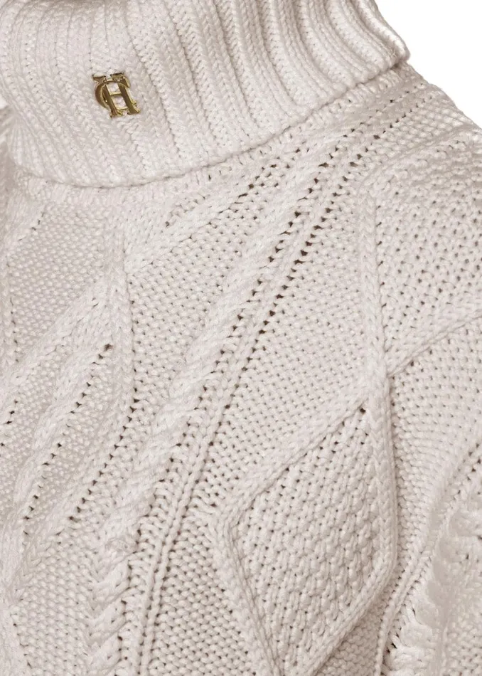 Holland Cooper Knitwear Women Noveli Cable Knit Taupe Holland Cooper Knitwear Women Noveli Cable Knit Taupe