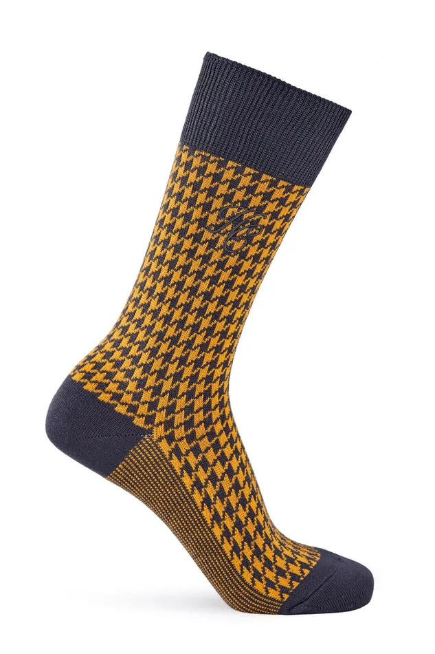 Holland Cooper Socks Men S Sock Gift Box Chocolate Houndstooth Holland Cooper Socks Men S Sock Gift Box Chocolate Houndstooth