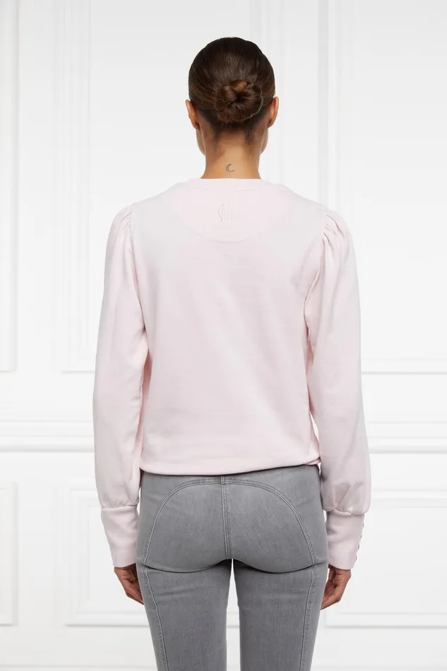 Holland Cooper Sweatshirts Women Kelso Crew Palest Pink Holland Cooper Sweatshirts Women Kelso Crew Palest Pink