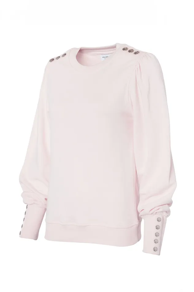 Holland Cooper Sweatshirts Women Kelso Crew Palest Pink Holland Cooper Sweatshirts Women Kelso Crew Palest Pink