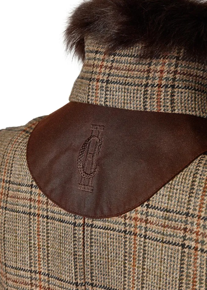 Holland Cooper Tailoring Women Aviator Gilet Bourbon Tweed
