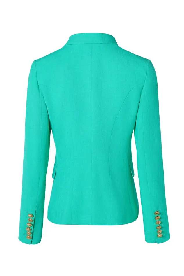 Holland Cooper Tailoring Women Knightsbridge Blazer Jade Linen