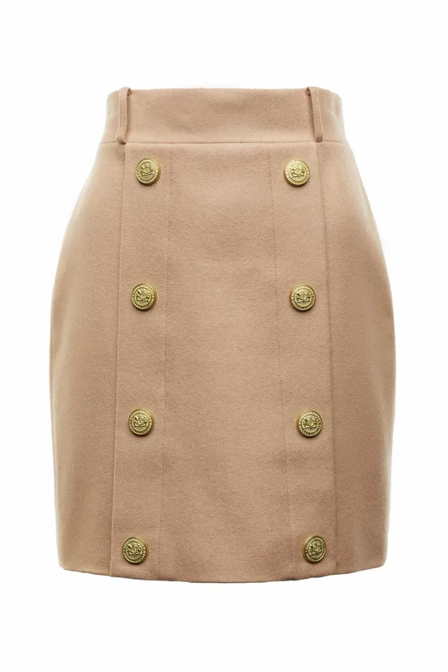 Holland Cooper Tailoring Women Knightsbridge Skirt Camel Holland Cooper Tailoring Women Knightsbridge Skirt Camel