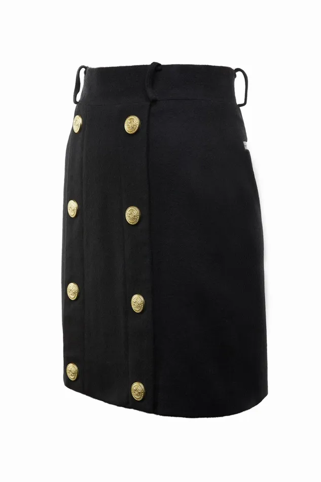 Holland Cooper Tailoring Women Knightsbridge Skirt Soft Black Holland Cooper Tailoring Women Knightsbridge Skirt Soft Black
