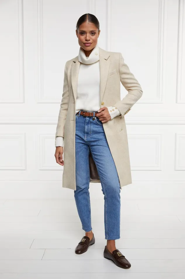 Holland Cooper Tailoring Women Regency Coat Biscuit