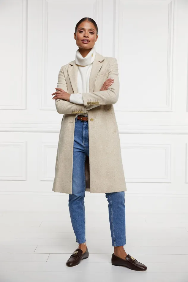 Holland Cooper Tailoring Women Regency Coat Biscuit